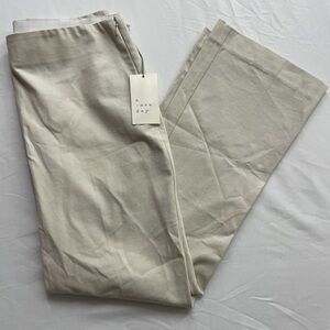 NWT A New Day Kick Flare Pants High Rise Stretch Beige Size 8R